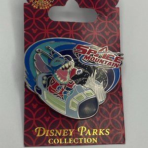 Stitch Space Mountain Slider Pin